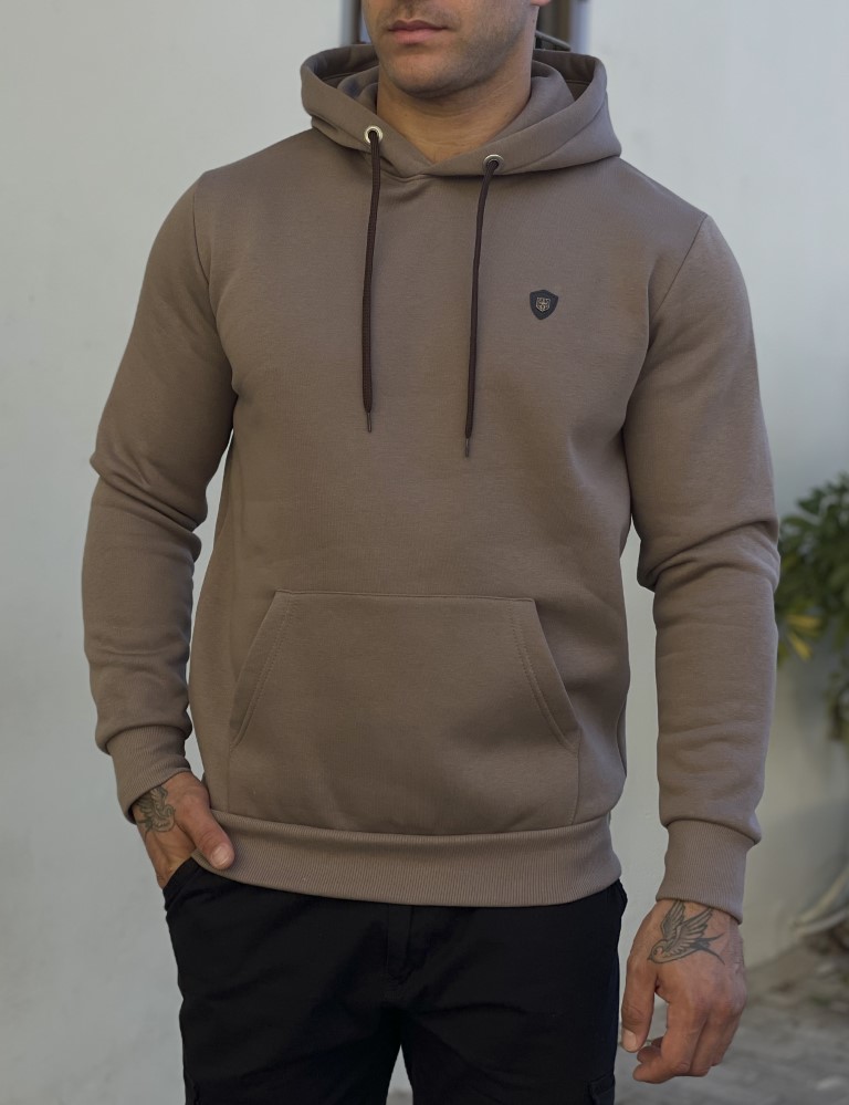 Everbest Ανδρικό Plus Size πούρο φούτερ με κουκούλα 251003 φωτογραφία